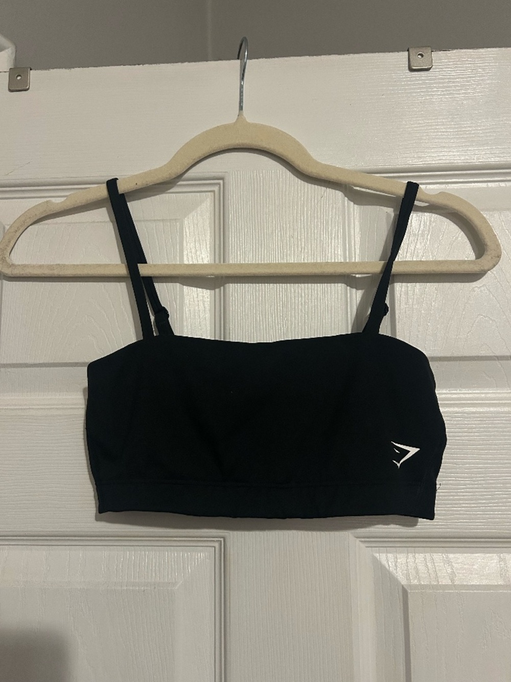 Black Bandeau Gymshark Sports Bra